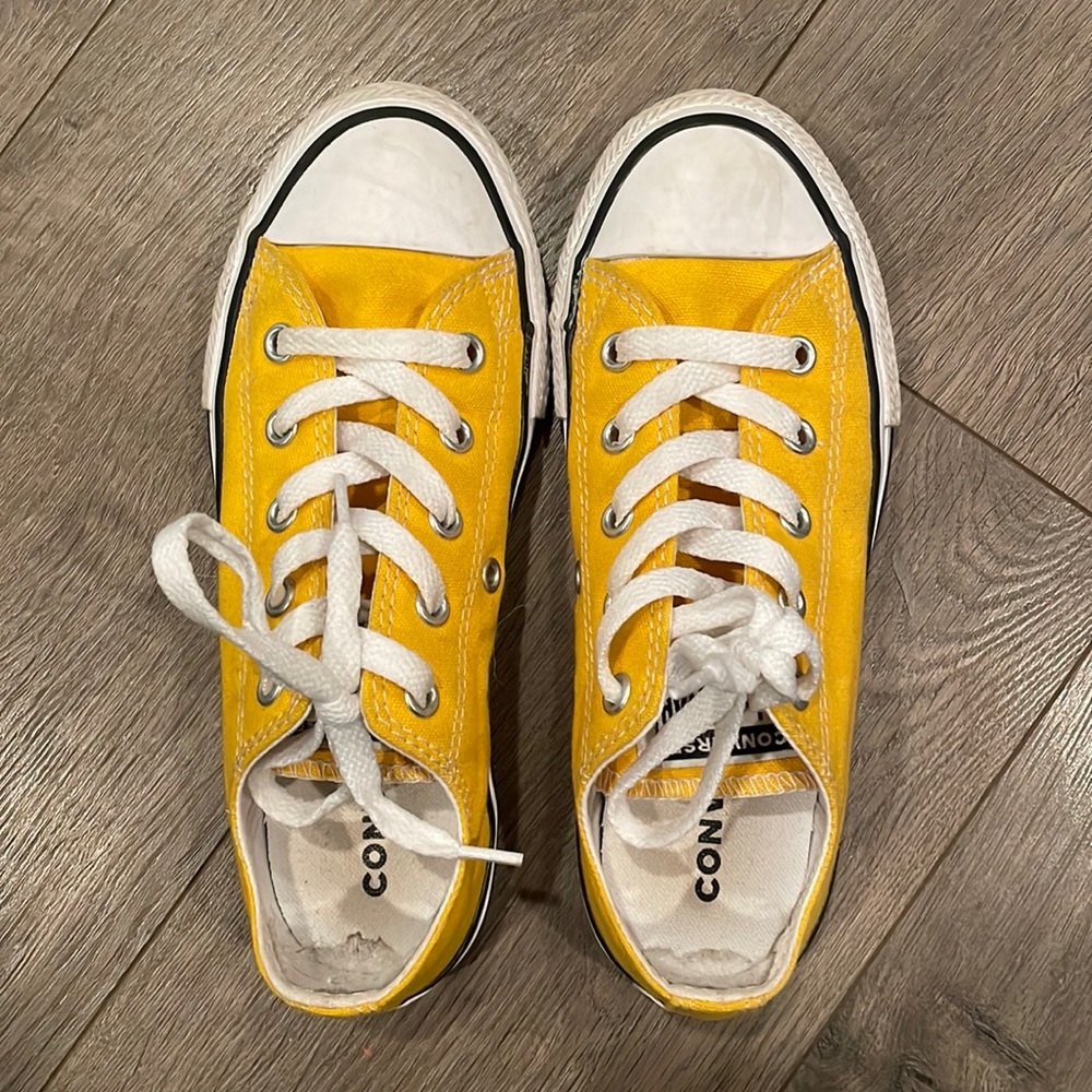 Yellow Converse